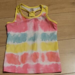 Zone Pro Kids Tie-Dye Tank Top - Pink, Yellow, Blue